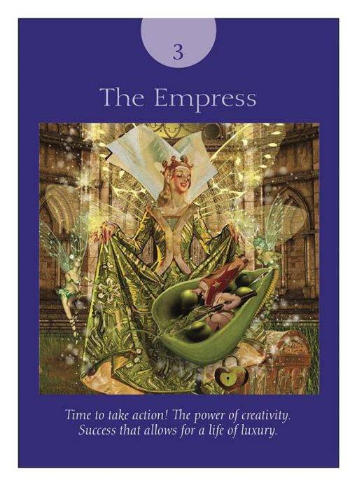 Fairy Tarot Cards Cartas The Empress
