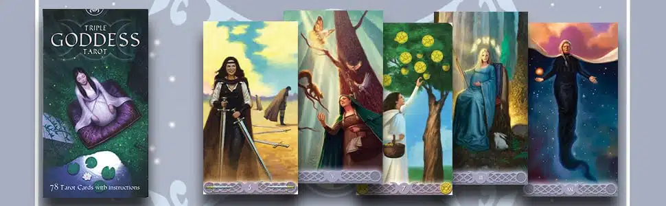 The Triple Goddess Tarot セット Triple Goddess Tarot - Loja e Editora Pavão Branco
