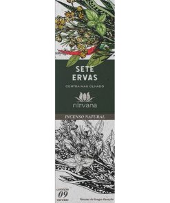 Incenso Nirvana - Sete Ervas - Contra Mau Olhado