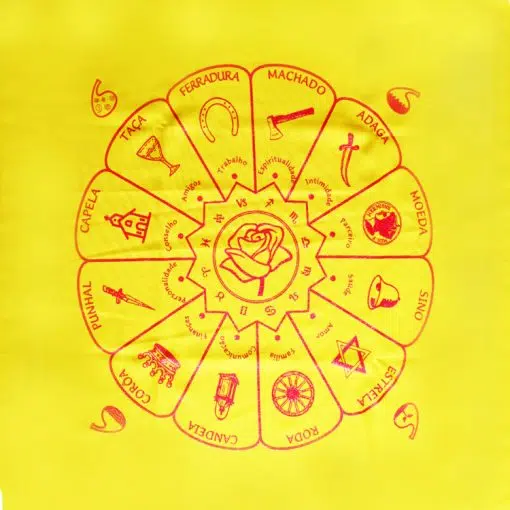 Toalha Cigana Amarelo