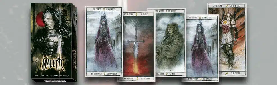 SF・ファンタジー・ホラー LUIS ROYO MALEFIC TIME YAMATO Tarot Malefic Time – Luis Royo – Loja e Editora Pavão Branco