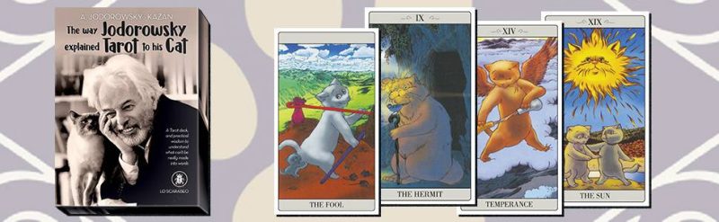 The Way Jodorowsky Explained Tarot to his Cat - Lo Scarabeo