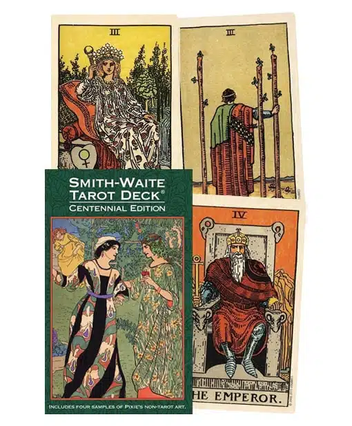 SmithWaite Centennial Tarot Deck Loja e Editora Pavão Branco