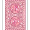 100% Plastic Rally Playing Cards Vermelho