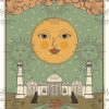 Toalha Aveludada A Lua - Coleção Tarot