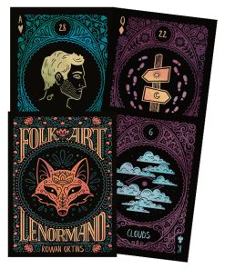 Folk Art Lenormand - Rowan Ortins