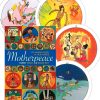 Mini Motherpeace Round Tarot Deck & Book Set