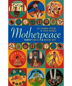 Alternative view of Mini Motherpeace Round Tarot Deck & Book Set